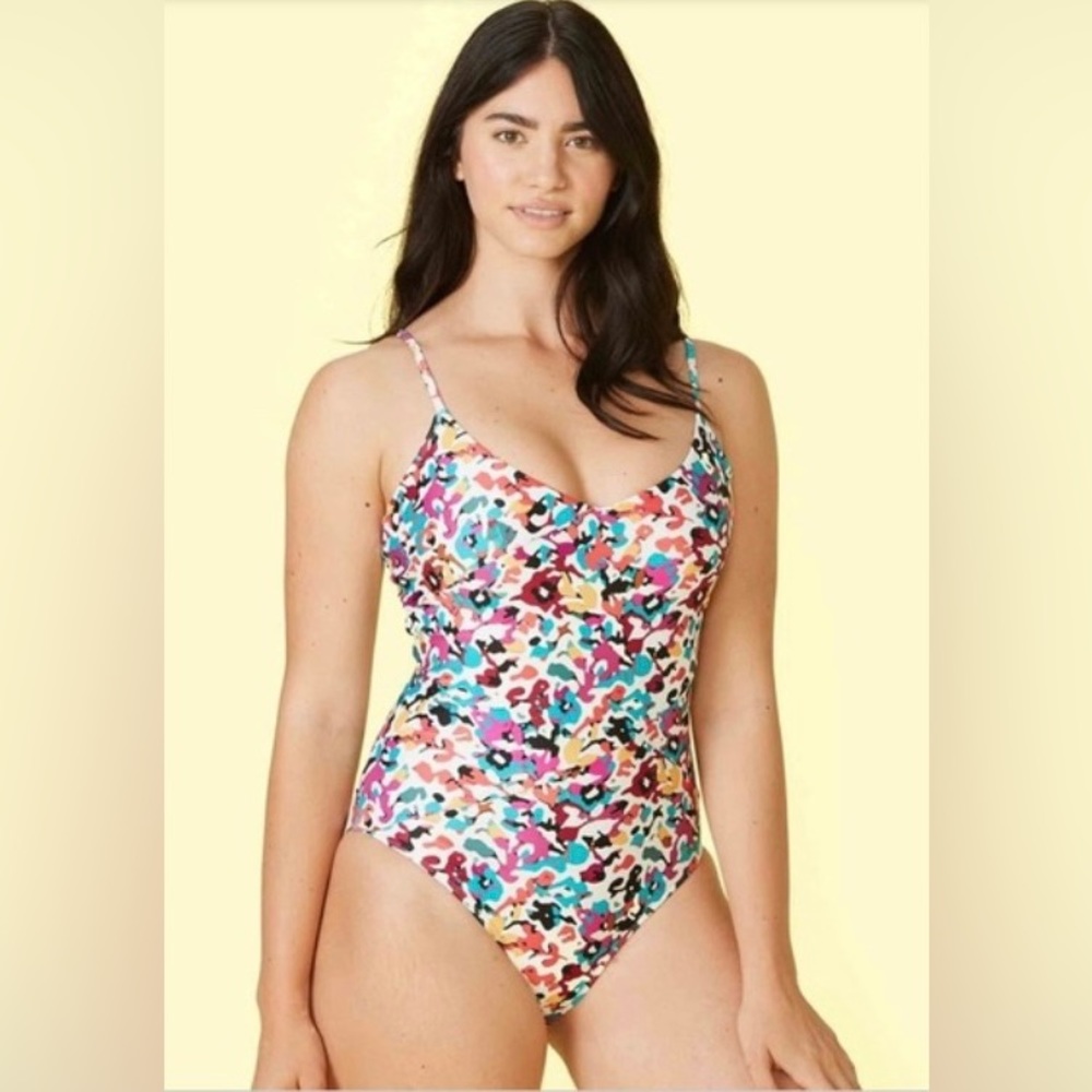 Summersalt Colorful Floral One Piece Swimsuit